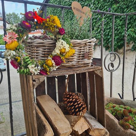 Pension Im Wiesengrund Steinau Marborn Штайнау-ан-дер-Штрасе Экстерьер фото
